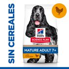 Hill’s Science Plan Mature Adult 7+ Pollo pienso para perros, , large image number null